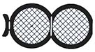 EM-Tec TEM Faltnetzchen, 100/100 Mesh, 205/205 μm Loch, 49/49 μm Steg